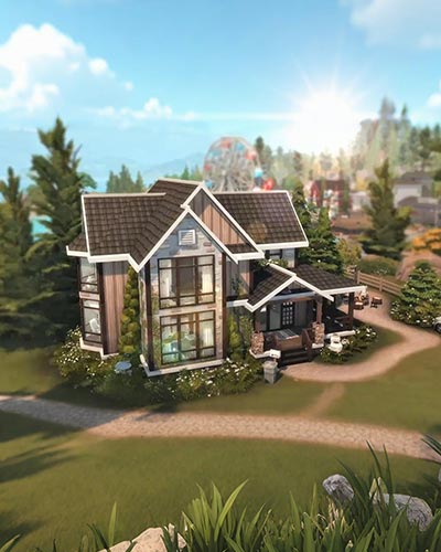 The Sims 4 Large 5 Sim Family Home