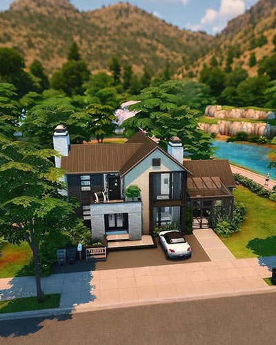 The Sims 4 Modern Family Home