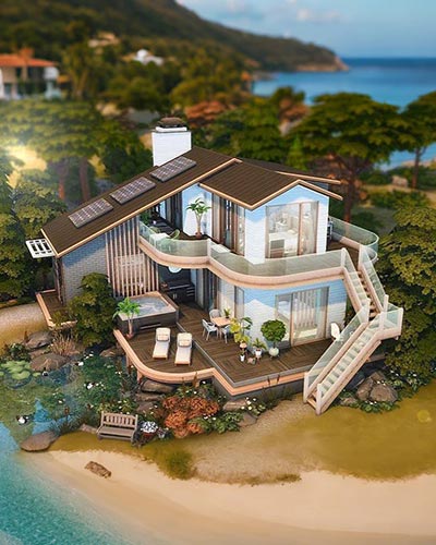 The Sims 4 Modern Lake House