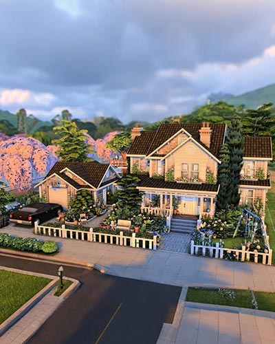 The Sims 4 Summer Family Home