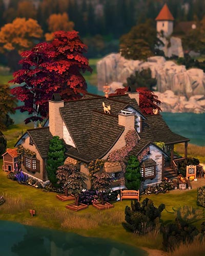 The Sims 4 Autumnal Cottage