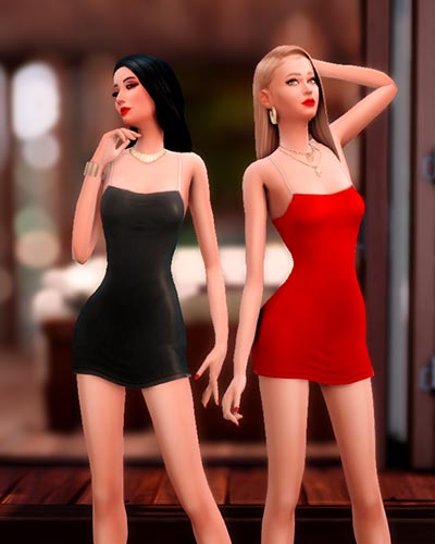 The Sims 4 Mini Dress CC