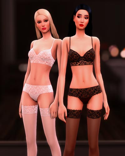 The Sims 4 Lingerie CC