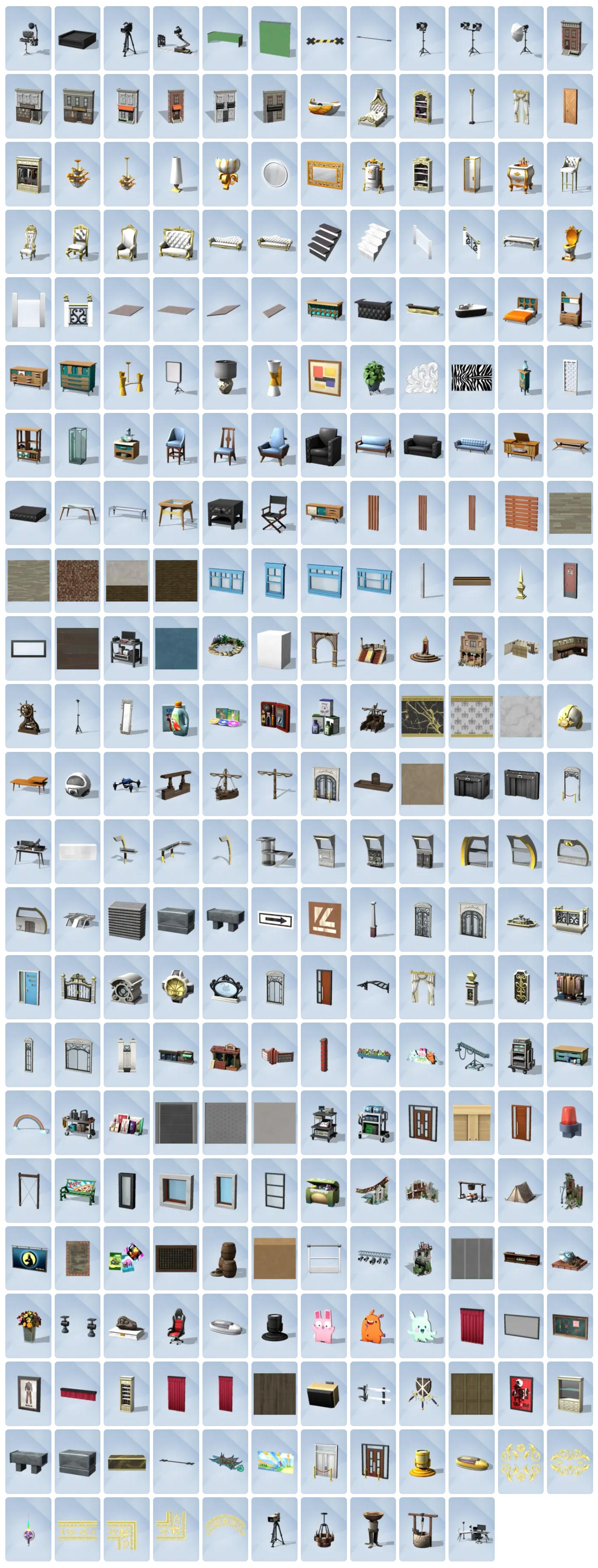 The Sims 4 Get Famous New Build Mode Items